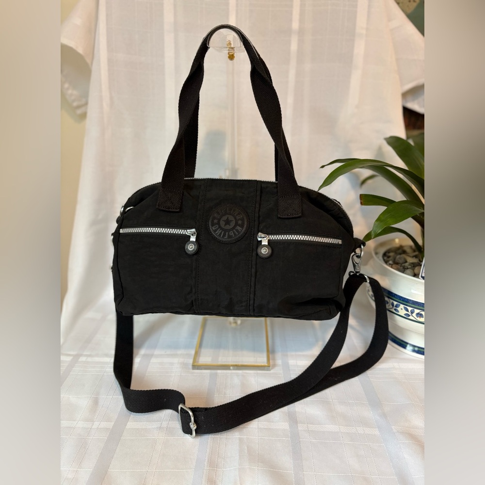 Kipling Klara Black Crossbody shoulder Bag